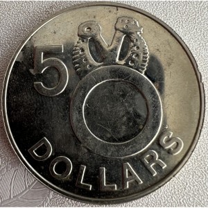 Salomon Inseln 5 Dollar - Reverse