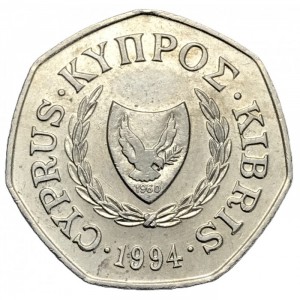 Zypern 50 Cent - Obverse