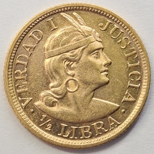 Peru ½ Libra - Reverse