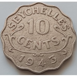 Seychellen 10 Cent - Reverse