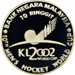 Malezija 10 ringgitov
 - Reverse