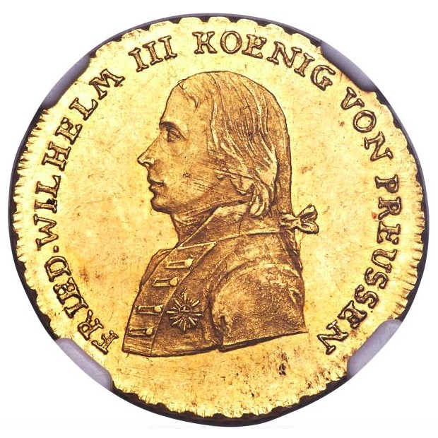 1 d'Or 1797-1798 (Gold) - Frederick William III, Prussia
