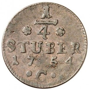 Kleve ¼ Stüber  - Reverse