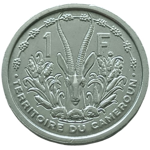 1 frank , Kamerun