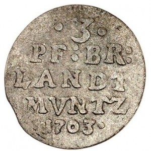 Preußen 3 Pfennig - Reverse