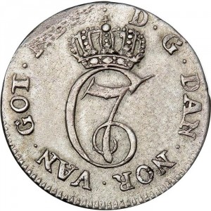Norwegen  8 Schilling - Obverse