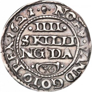 Dänemark  4 Schilling - Reverse