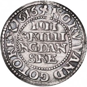Dänemark  4 Schilling - Reverse
