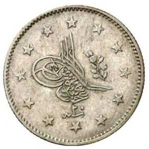 Osmanisches Reich 2 Kuruş  - Obverse