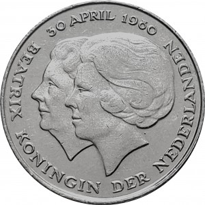 Нідерланди 2½ гульдена - Obverse