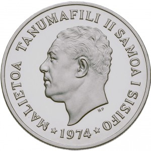 Samoa 20 Sene - Obverse