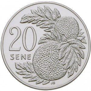Samoa 20 Sene - Reverse