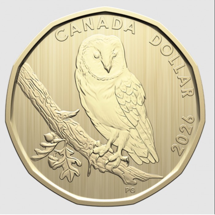 1 Dollar , Kanada (Schleiereule)