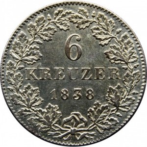 Nassau 6 Kreuzer - Reverse
