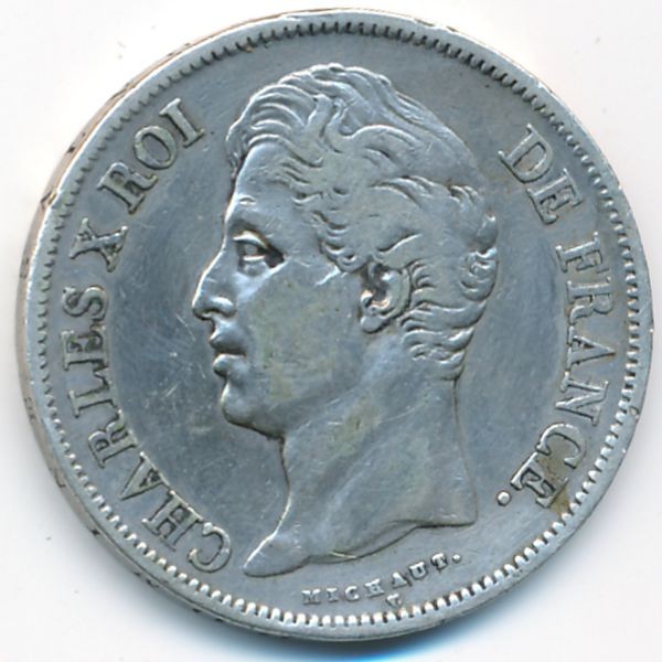 5 francs 1828 (Silver) - Charles X, France