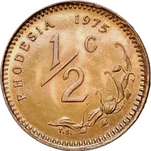 Rhodesien ½ Cent - Reverse