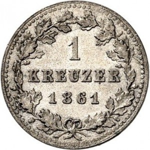 Nassau 1 Kreuzer - Reverse