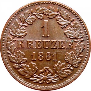 Nassau 1 Kreuzer - Reverse