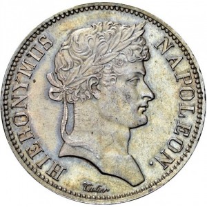 Königreich Westphalen 5 Franken - Obverse