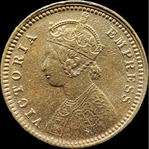 Dhar ¹⁄₁₂ Anna - Obverse