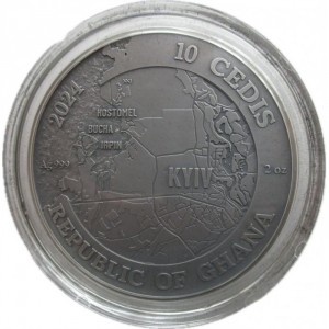 Гана 10 седи - Obverse