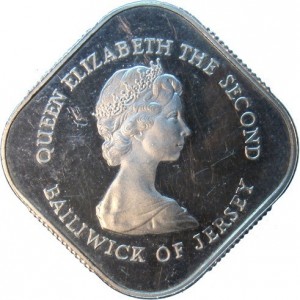 Jersey 1 pound - Obverse
