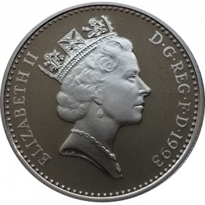Regatul Unit 10 pence - Obverse