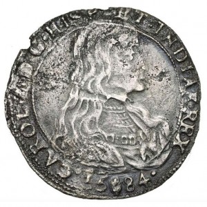 Spanische Niederlande ½ Dukaton - Obverse