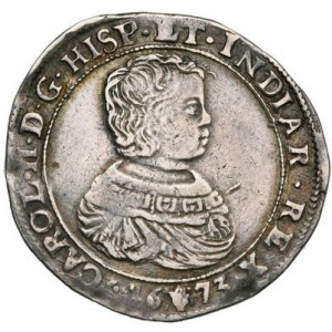 Spanische Niederlande ½ Dukaton - Obverse