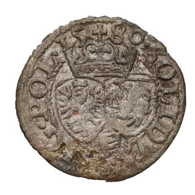 1 solid , Polsko (Monogram on obverse, lettering: "SOLIDVS REG POL")