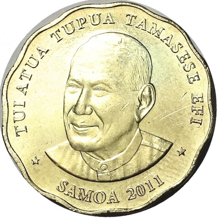 2 tala , Samoa