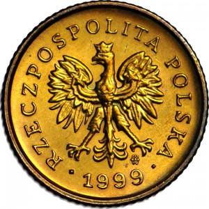 Polonia 1 groș - Obverse