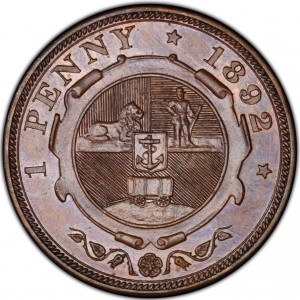 Republik Südafrika 1 Penny - Reverse