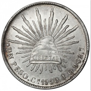 Mexiko 1 Peso - Reverse