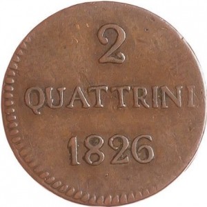 Lucca 2 Quattrini - Reverse