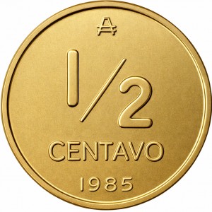 Argentinien  ½ Centavo - Reverse