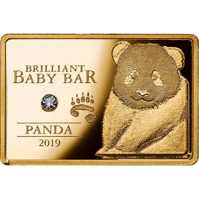 5 dollars , Niue (panda nadó)