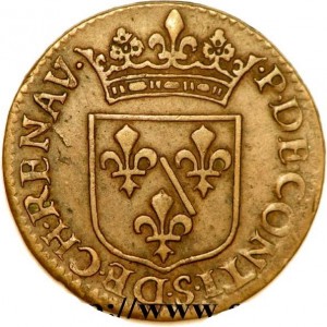Château-Regnault 1 Liard - Reverse