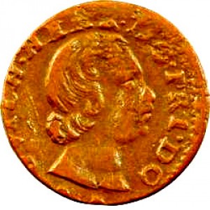 Orange 1 Denar von Tours - Obverse