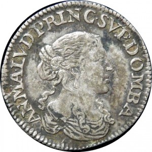 Dombes 1/12 Ecu  - Obverse