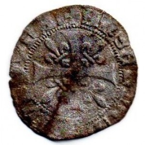 Burgund 1 Denar von Tours - Reverse