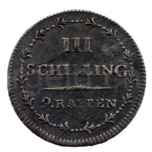 Glarus 3 Schilling - Reverse