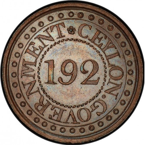1/192 rixdollar 1802-1804, Ceylon