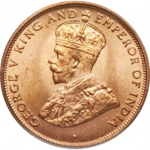 Ceilonas 1 centas - Obverse