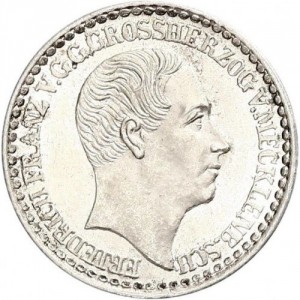 Mecklenburg-Schwerin ¹⁄₁₂ Taler - Obverse
