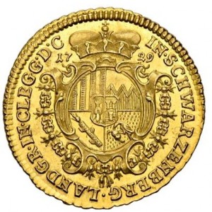 Schwarzenberg 1 Dukat - Reverse