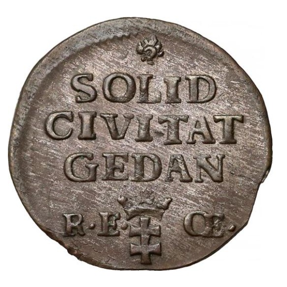 1 solid , Polsko (Nápis: "SOLID CIVITAT GEDAN")