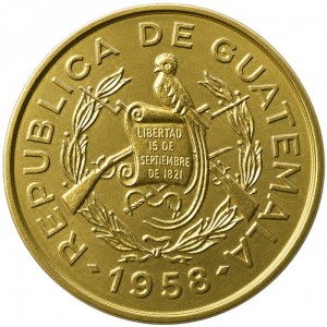 Guatemala  1 Centavo - Obverse