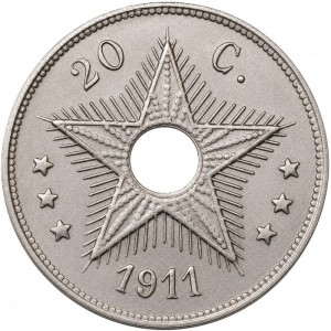 Belgisch-Kongo 20 Centime - Reverse
