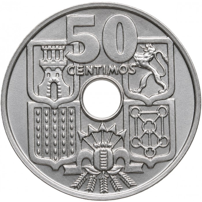50 céntimo , Spania